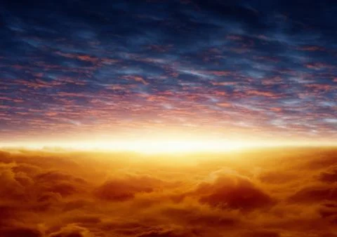 Beautiful sunset Stock-Fotos