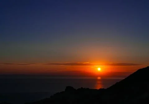 Beautiful sunset Stock-Fotos