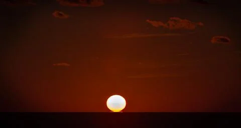 Beautiful sunset Stock Photos