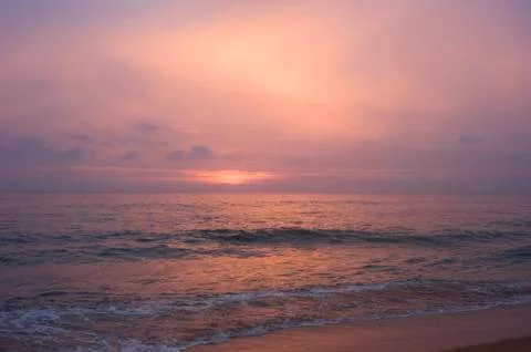 Beautiful sunset Stock Photos