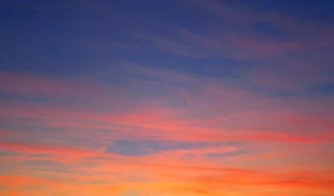 Beautiful sunset Stock Photos