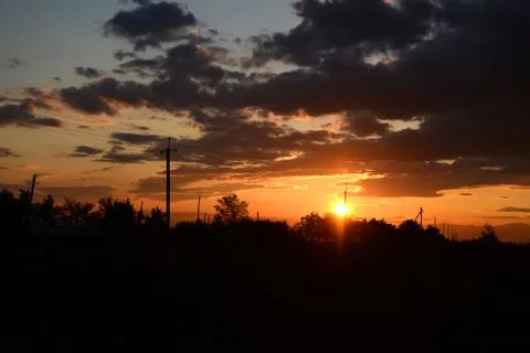Beautiful sunset 写真素材