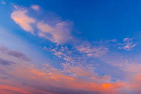 Beautiful sunset Stock Photos