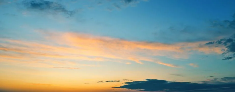 Beautiful sunset Stock Photos