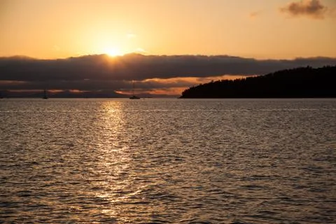 Beautiful Sunset Stock Photos