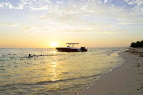 Beautiful sunset Stock Photos