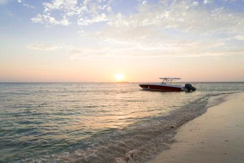 Beautiful sunset Stock Photos