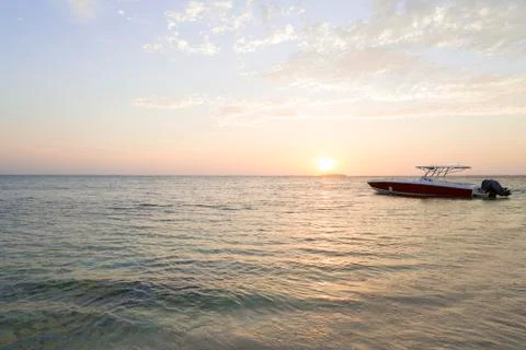 Beautiful sunset Stock Photos