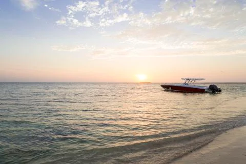 Beautiful sunset Stock Photos