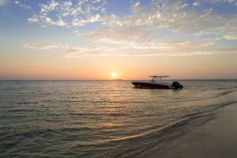 Beautiful sunset Stock Photos