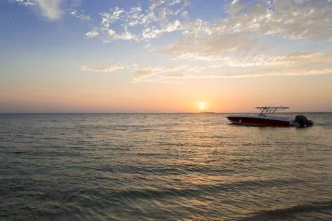 Beautiful sunset Stock Photos