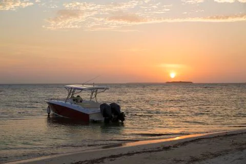 Beautiful sunset Stock Photos