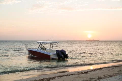 Beautiful sunset Stock Photos