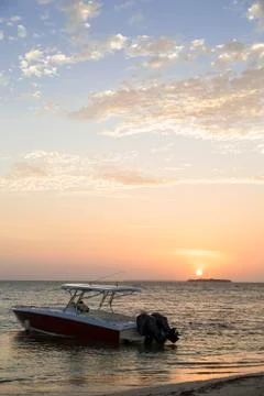Beautiful sunset Stock Photos