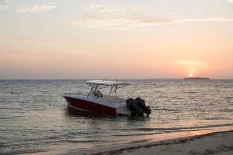Beautiful sunset 스톡 사진
