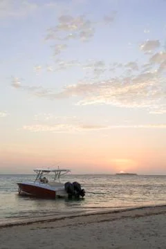 Beautiful sunset Stock Photos