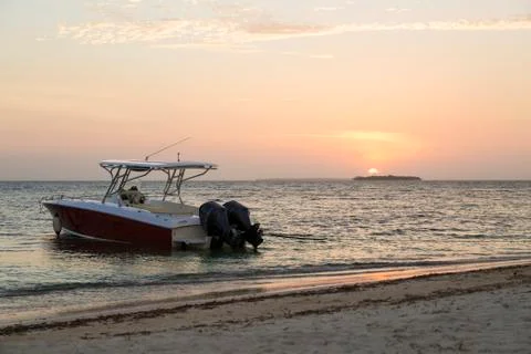 Beautiful sunset Stock Photos