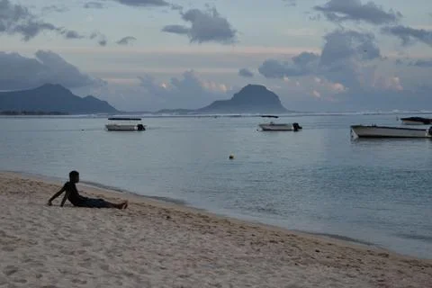 A beautiful sunset Stock Photos