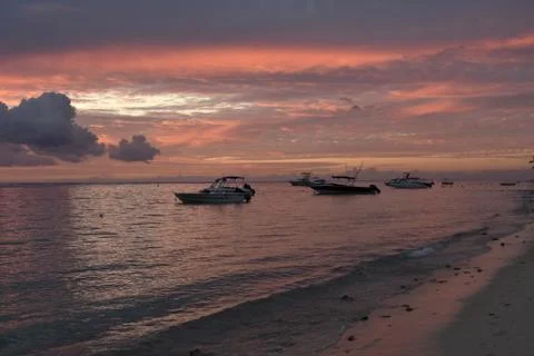 A beautiful sunset Stock Photos