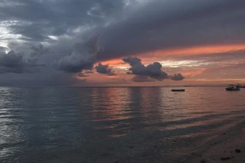 A beautiful sunset Stock Photos