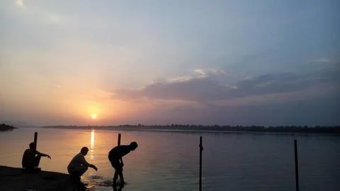 Beautiful Sunset Stock Photos