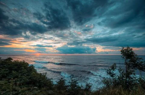A Beautiful Sunset Stock Photos