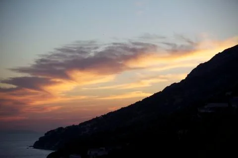 Beautiful sunset. Stock Photos