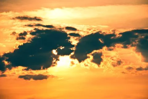 Beautiful sunset Stock Photos