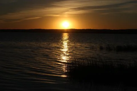 Beautiful sunset Foto stock