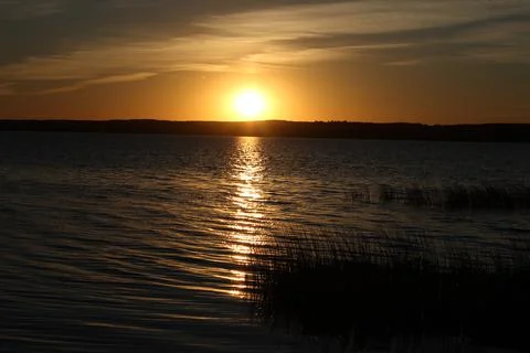 Beautiful sunset Foto stock