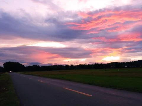 Beautiful Sunset Stock Photos