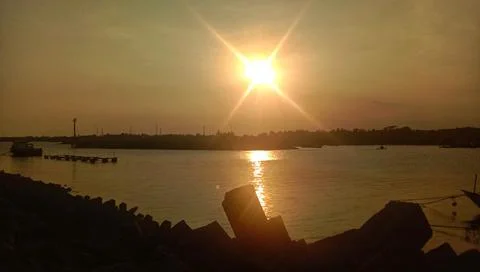Beautiful Sunset Stock Photos