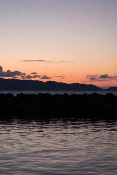 Beautiful sunset Stock Photos