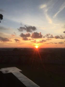 Beautiful sunset Foto stock