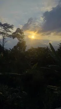 Beautiful Sunset Foto stock