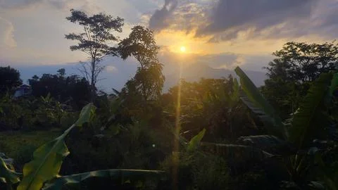 Beautiful Sunset Foto stock