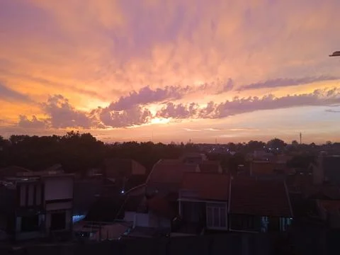 Beautiful Sunset Foto stock