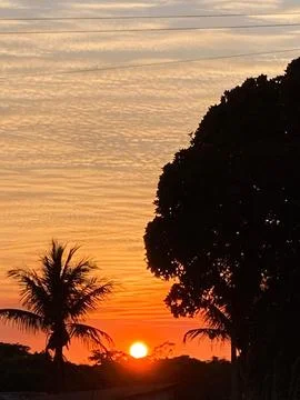 Beautiful sunset Fotos de archivo