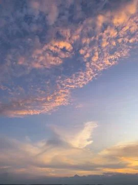 Beautiful sunset Stock Photos