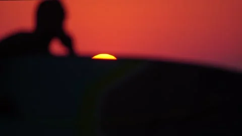 Beautiful sunset at sea. Stock Footage 312931316