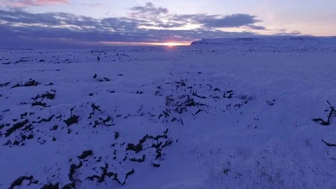 Beautiful sunset shot Stock Footage 82871481