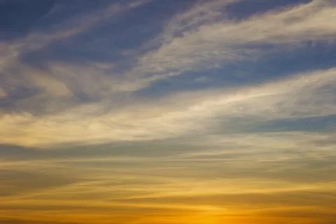 Beautiful Sunset sky abstract background Photos