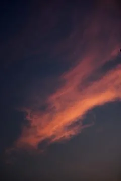 Beautiful sunset sky clouds with dramatic light. Stock Photos