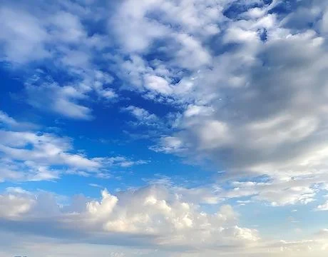 Beautiful sunset sky Stock Photos