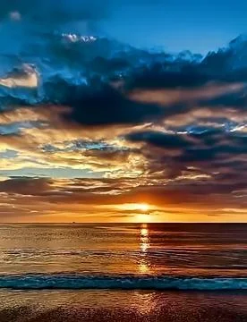 Beautiful sunset sky Stock Photos