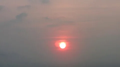 Beautiful sunset in summer Video stock 70690945