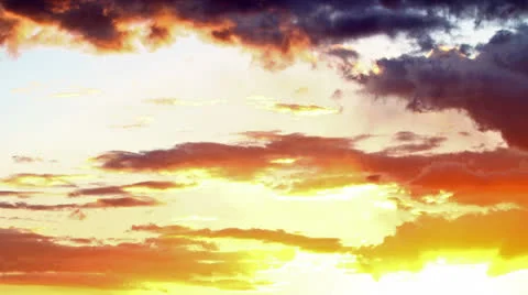 Beautiful sunset, time lapse Video stock 26252499