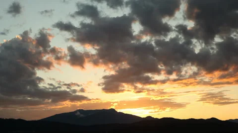 Beautiful Sunset Time Lapse Video stock 38832360