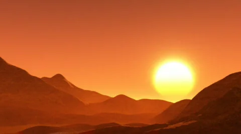 Beautiful Sunset Timelapse Stock Footage 335931