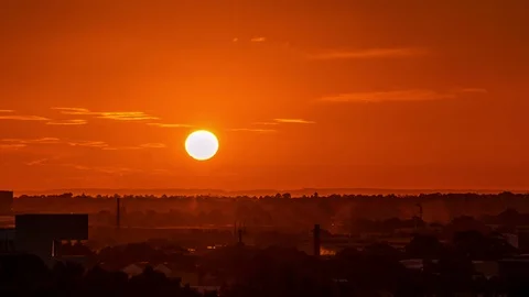 Beautiful Sunset Timelapse Video stock 94449886